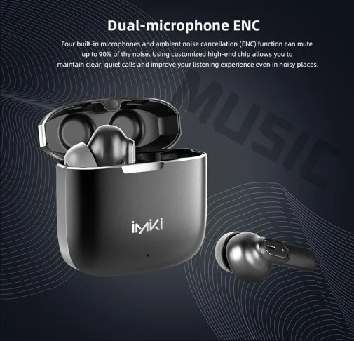 Фото: Навушники iMiki MT2 Black № 7 | KTC