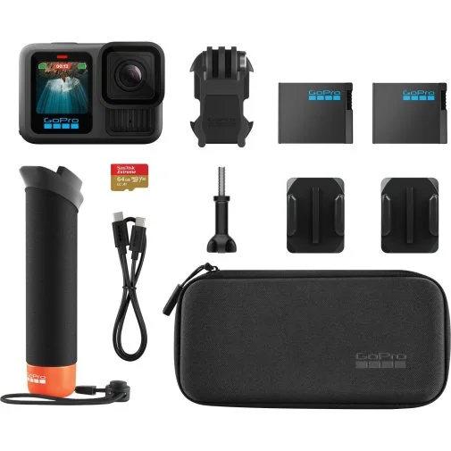 Фото: Екшн-камера GoPro Hero13 Black with Enduro/SDCard/Handler Floating (CHDRB-131-RW) № 19 | KTC