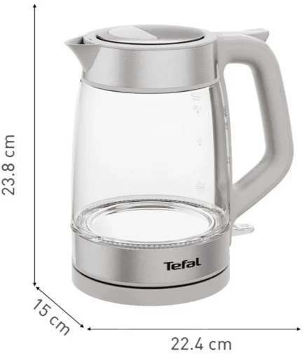 Фото: Електрочайник Tefal Glass Kettle (KI605B30) № 10 | KTC