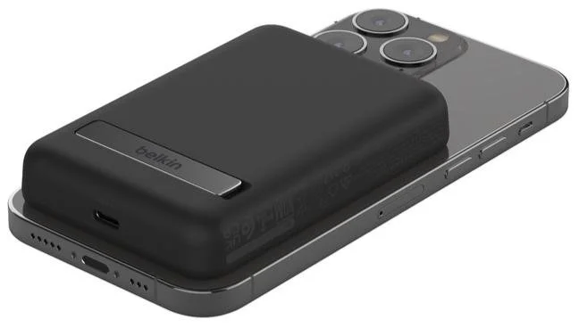 Фото: Батарея універсальна Belkin BoostCharge Magnetic Wireless 5000mAh 10W Black (BPD004btBK) № 11 | KTC