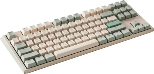 Фото: Клавіатура Ducky One 3 TKL Cherry MX Red ENG/UKR Matcha Cream (DKON2187-RUAPXМAEGGC1) № 18 | KTC