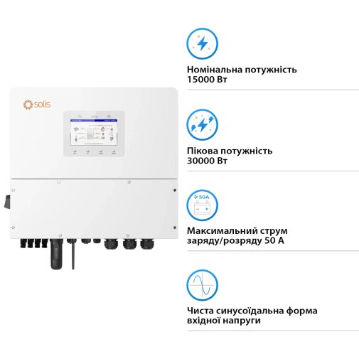 Інвертор Solis S6-EH3P20K-H 20000W