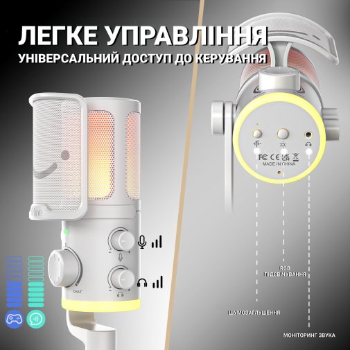 Мікрофон Fifine AM6W