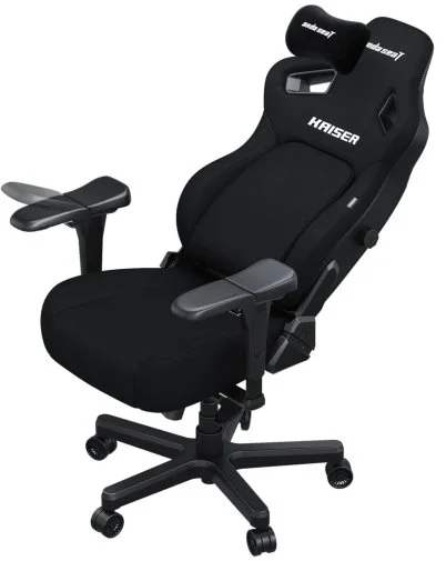 Фото: Крісло Anda Seat Kaiser 4 Size L Linen Fabric Black (AD12YDDC-L-20-B-CF) № 27 | KTC