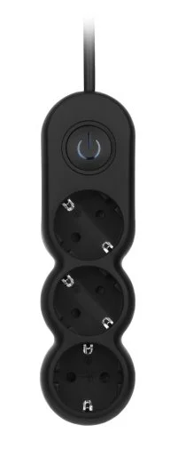 Фото: Мережевий фільтр 2E U03VES10MBK 3/10m Black (2E-U03VES10MBK) № 8 | KTC
