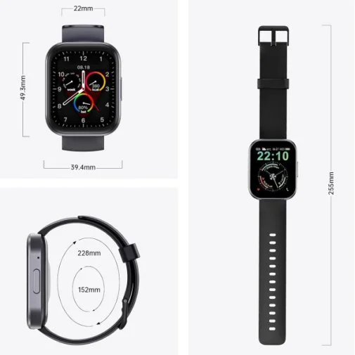 Фото: Смарт годинник Oukitel BT103 Black (6931940767064) № 10 | KTC
