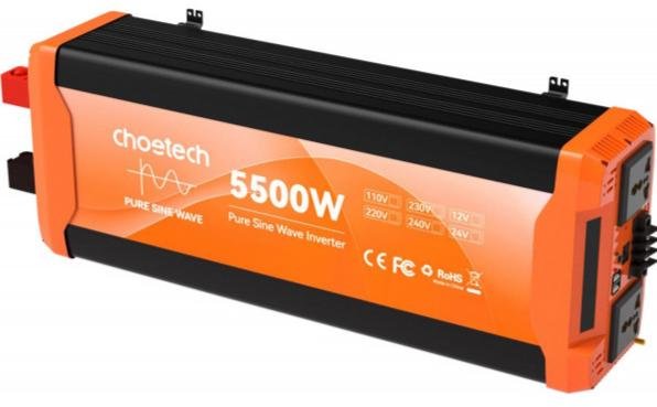 Інвертор Choetech CJ5000Q-V2 2500W