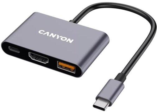 Canyon DS-4 3in1 USB-C Grey (CNS-TDS4)