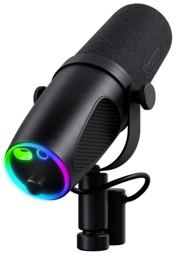 Мікрофон Cherry Xtrfy Ngale X Cardioid RGB Black (CX-NGALE-X-RGB-BLACK)