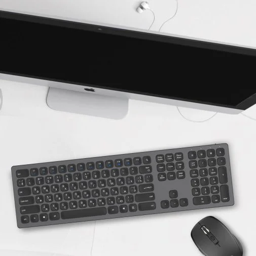 Фото: Клавіатура OfficePro SK1550 Wireless Black (SK1550B) № 26 | KTC