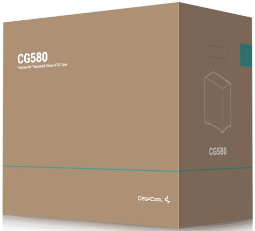 Корпус Deepcool CG580 Black with window (R-CG580-BKNDA0-G-1)