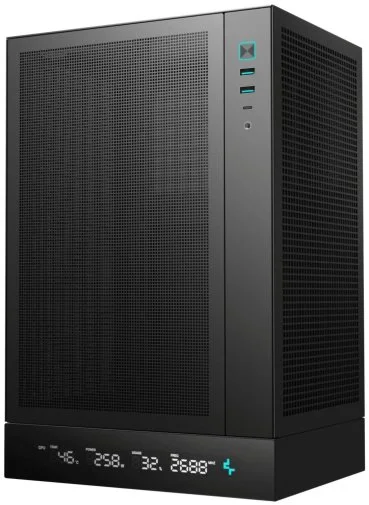 Фото: Корпус Deepcool CH170 Digital Black with mesh side panel (R-CH170-BKNPI0D-G-1) № 16 | KTC