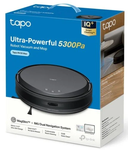 Фото: Робот-пилосос TP-Link Tapo RV 20 Max (TAPO-RV20-MAX) № 16 | KTC