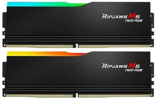 Фото: Оперативна пам’ять G.SKILL Ripjaws M5 Neo RGB EXPO Black DDR5 2x16GB (F5-6400J3240G16GX2-RM5NRK) № 7 | KTC