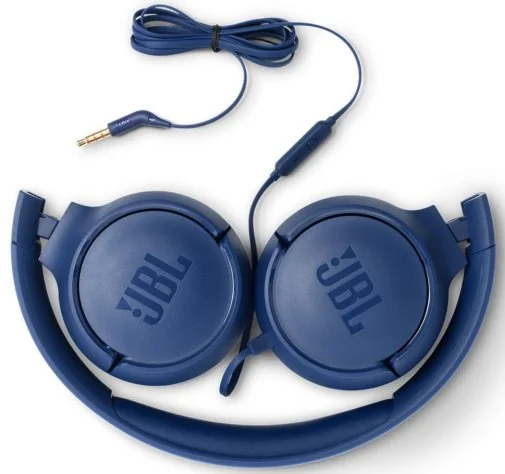 Фото: Навушники JBL T500 Blue (JBLT500BLU) № 10 | KTC