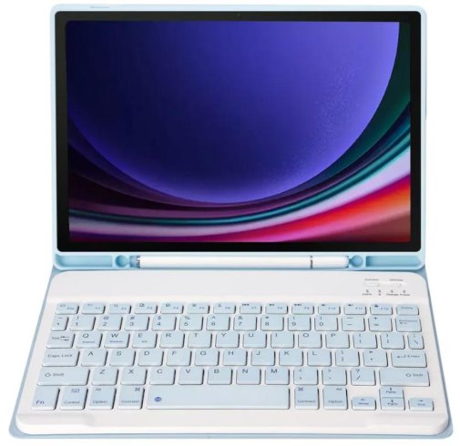 Чохол-клавіатура BeCover for Samsung Tab A9 X115 - Light Blue (712358)