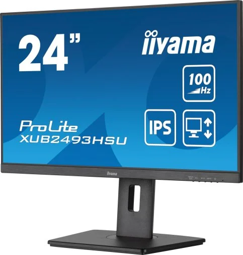 Фото: Монітор iiyama ProLite XUB2493HSU-B7 - 23.8" IPS / 1920×1080 / 100 Гц / Adaptive Sync / Pivot / HAS № 15 | KTC