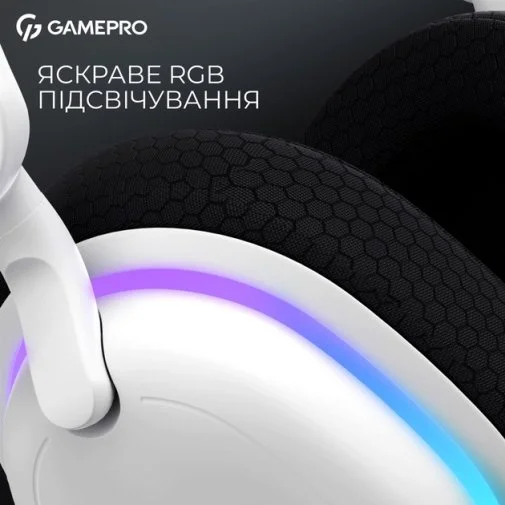 Фото: Гарнітура GamePro Asgard Bragi White (HSW250W) № 30 | KTC