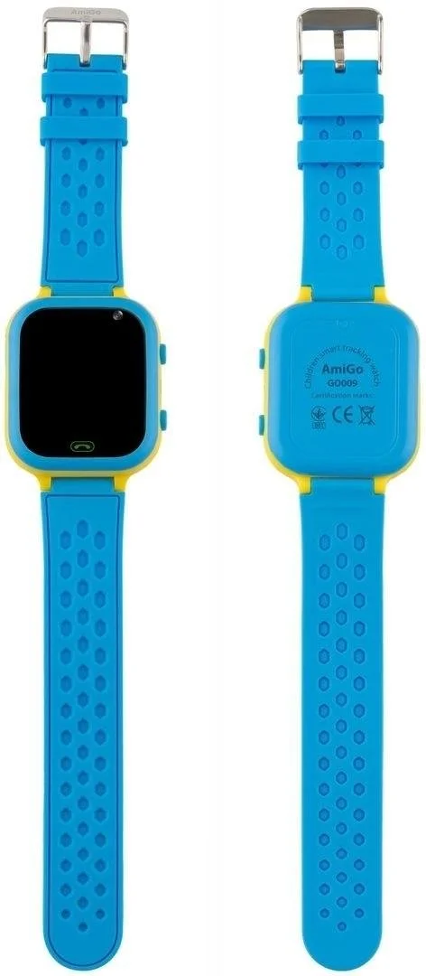 Фото: Смарт годинник AmiGo GO009 Blue-Yellow № 9 | KTC