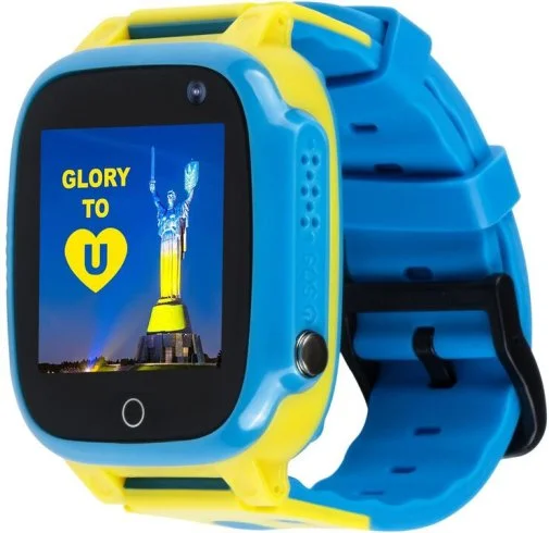 Фото: Смарт годинник AmiGo GO008 GLORY GPS WIFI Blue-Yellow (GO008 Blue-Yellow) № 10 | KTC