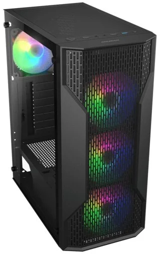Фото: Корпус Cougar MX110 RGB Black with window № 21 | KTC