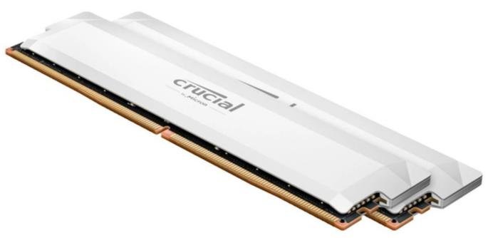 Оперативна пам’ять Crucial Pro Overclocking White DDR5 2x16GB (CP2K16G60C36U5W)
