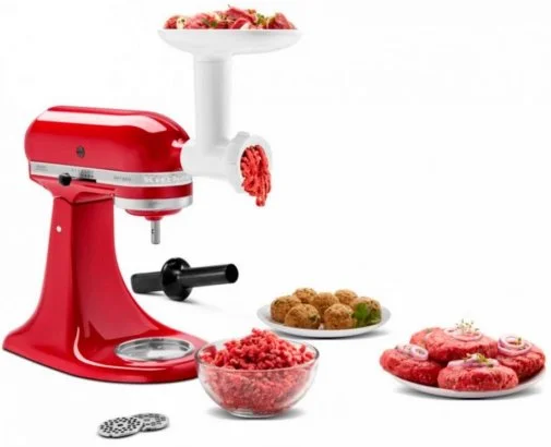 Фото: Набір насадок для планетарного міксера KitchenAid 5KSMFVSFGA (м'ясорубка, сито для перетирання овочів) № 7 | KTC