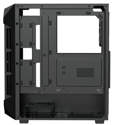 Корпус Gamdias Aura GC1 Elite ARGB Black with window (4711514500592)