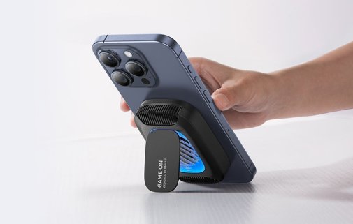 Бездротовий зарядний пристрій Baseus MagPro II Series Ultra-Thin Magnetic Phone Cooler with Wireless Charger Cosmic Black (B10572900121-00)