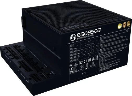 Фото: Блок живлення Lian-Li 850W Edge Gold 850 Black (G9P.EG0850G.B000.EU) № 10 | KTC
