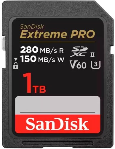 FLASH пам'ять SanDisk Extreme Pro V60 UHS-II U3 SDXC 1Tb (SDSDXEP-1T00-GN4IN)