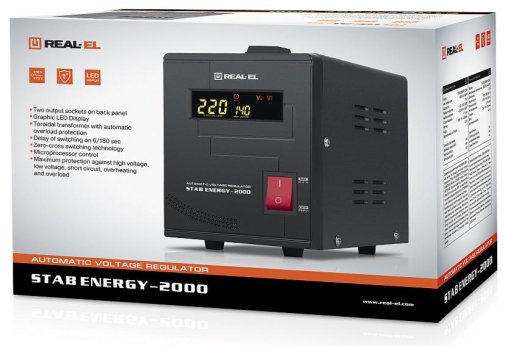 Стабілізатор Real-EL Stab Energy-2000 (EL122400013)