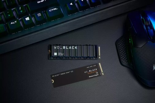  SSD-накопичувач Western Digital SN850X HS Black 2280 PCIe 4.0 x4 4TB (WDS400T2XHE-00BCA0)