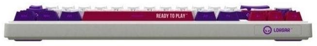Клавіатура Lorgar KBP70MW Toxic Purple ENG WL/RT/USB White (LRG-KBP70MW-WH-US)