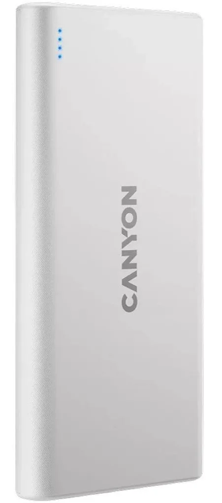 Фото: Батарея універсальна Canyon PB-108 10000mAh White (CNE-CPB1008W) № 7 | KTC