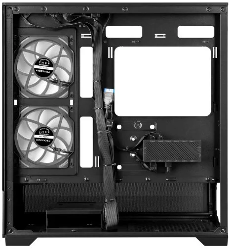 Фото: Корпус ProLogix Axon GM-03AB Black with window (AXON GM-03AB Glass Black) № 17 | KTC