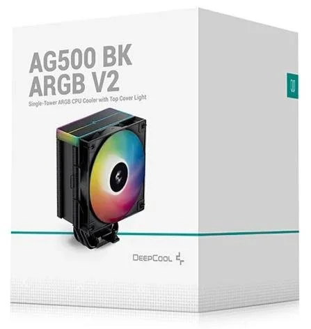 Фото: Кулер для процесора Deepcool AG500 BK ARGB V2 (R-AG500-BKAMMN-GJD) № 12 | KTC