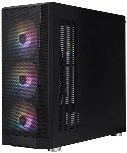 Фото: Корпус 1stPlayer FD5-M-BK-4F1 Black with window № 11 | KTC