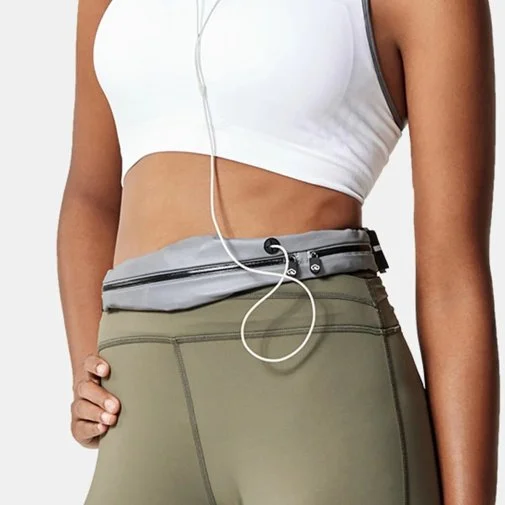 Фото: Сумка поясна для бігу Yunmai Sports Waist Bag Silver (YMWP-F302) № 10 | KTC