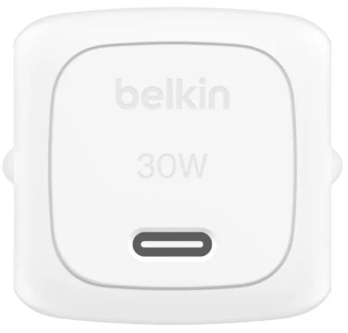Зарядний пристрій Belkin BoostCharge Compact PD 30W White (WCA008KQWH)