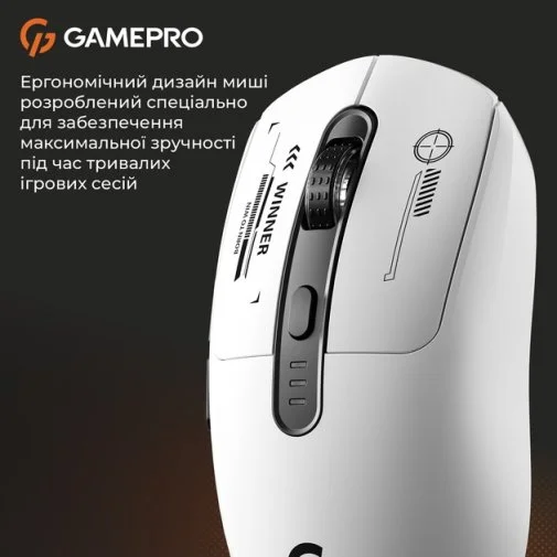 Фото: Миша GamePro Genesis Winner WL/BT/USB White (GM079W) № 25 | KTC