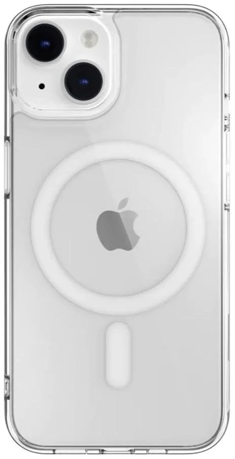 Фото: Чохол Monblan for Apple iPhone 15 - Crystal Series with Magnetic Ring Transparent (MMC15) № 5 | KTC