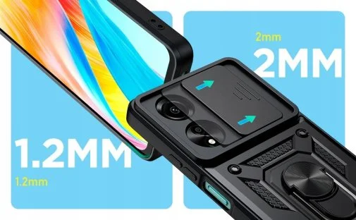 Фото: Чохол BeCover for Oppo A60 - Military Black (713078) № 6 | KTC
