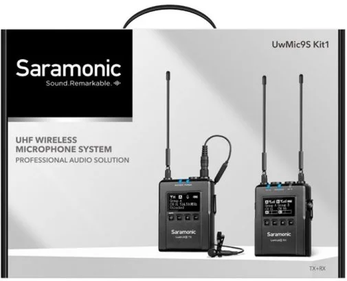 Фото: Радіосистема Saramonic UwMic9S Kit1 Black № 24 | KTC