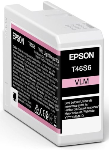 Картридж Epson T46S6 for SC-P700 25ml Vivid Light Magenta (C13T46S60N)