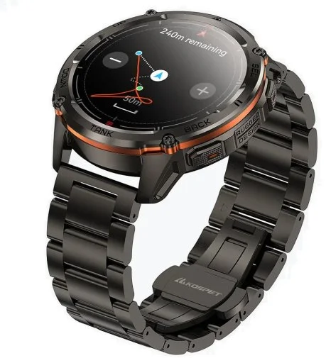 Фото: Смарт годинник KOSPET Tank T3 Ultra 2 SE Black (TANK T3 ULTRA 2 SE) № 11 | KTC