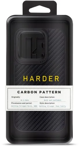 Фото: Чохол Harder for Apple iPhone 15 Pro - Carbon Pattern Black (ARM76777) № 6 | KTC