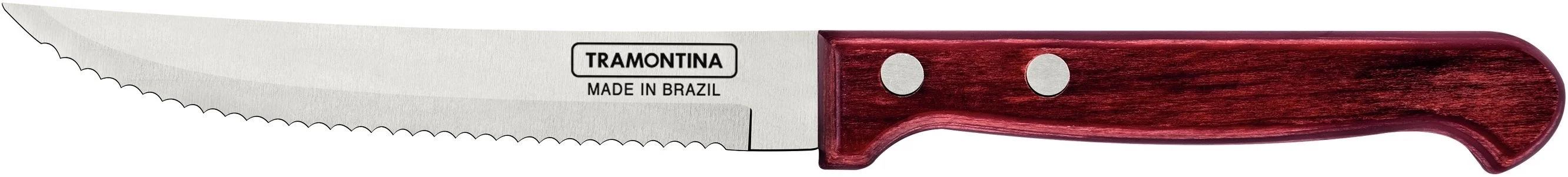 Фото: Ніж кухонний для стейку Tramontina POLYWOOD 12.7cm Red (21122/175) № 6 | KTC