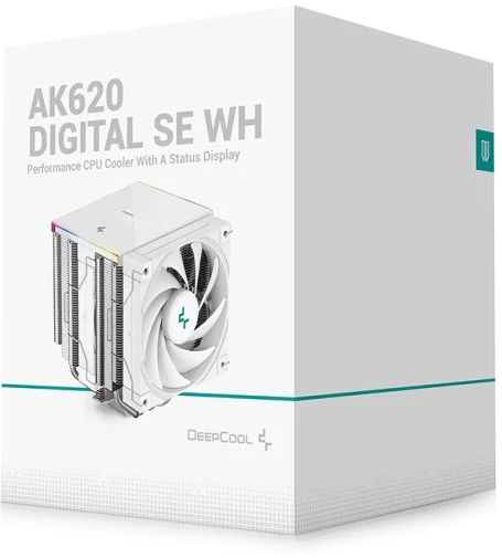 Фото: Кулер для процесора Deepcool AK620 Digital SE White (R-AK620-WHADMN-GJD) № 18 | KTC