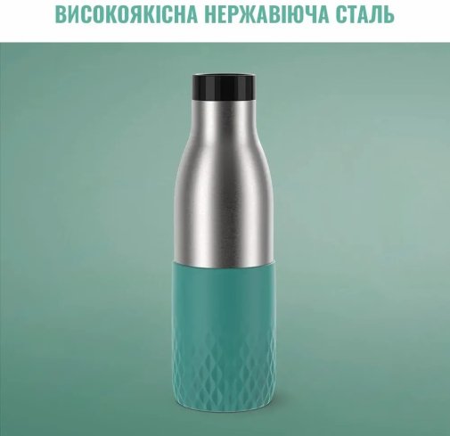 Термопляшка Tefal Bludrop Soft Touch 700ml Green (N3111210)